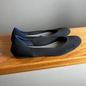 Rothy's Black and Blue Flats